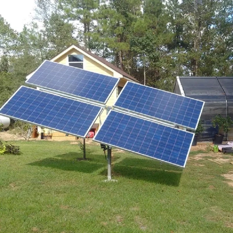 3kw 5kw 6kw 7kw 8kw 2 Axis Dual Solar Tracker 2 Axis Solar Tracking System for Solar Panel System