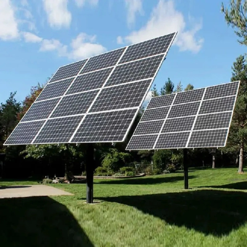 3kw 5kw 6kw 7kw 8kw 2 Axis Dual Solar Tracker 2 Axis Solar Tracking System for Solar Panel System